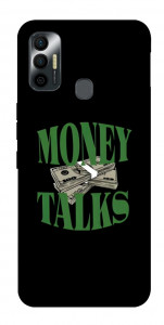 Чохол Money talks для TECNO Spark 7