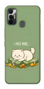 Чохол Money kitten для TECNO Spark 7
