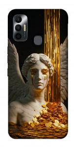 Чохол Gold statue для TECNO Spark 7