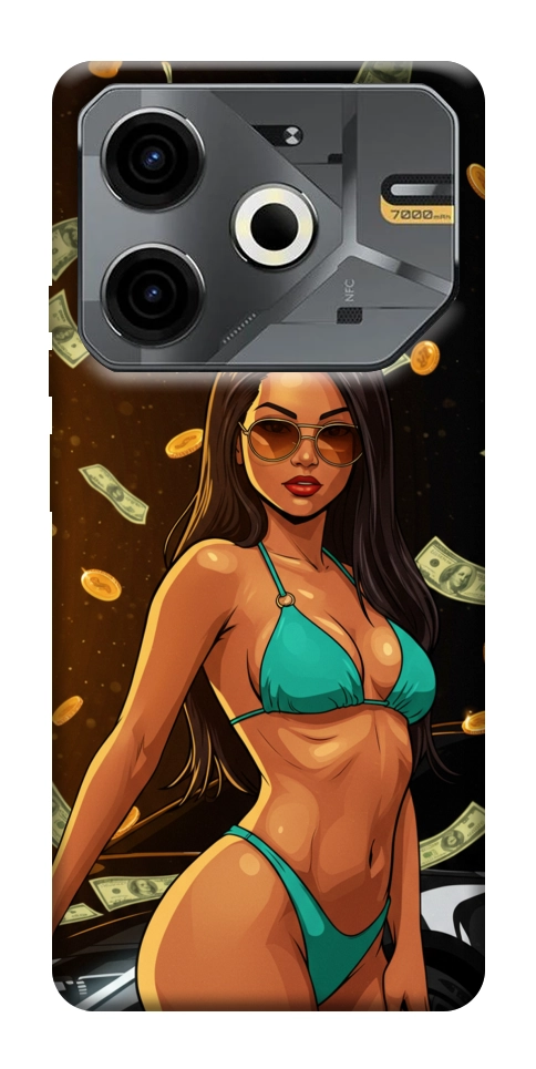 Чохол Money girl для TECNO Pova 6 Neo (LI6)