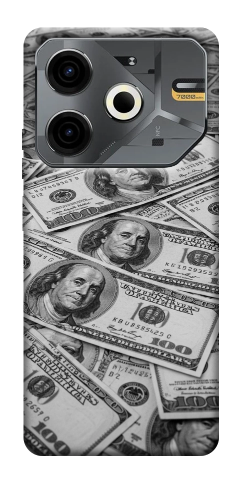 Чохол Dollars background для TECNO Pova 6 Neo (LI6)