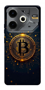Чохол Bitcoin для TECNO Pova 6 Neo (LI6)
