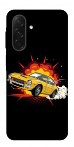 Чехол Retro comics car black для Galaxy A26 5G