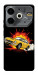 Чехол Retro comics car black для TECNO Pova 6 Neo (LI6)
