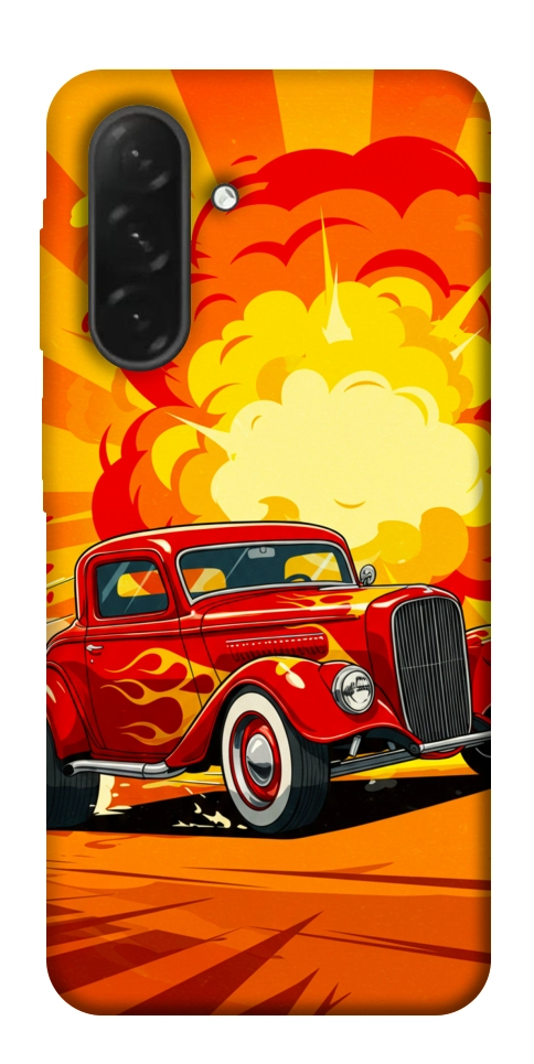 Чехол Retro comics car для Galaxy A26 5G