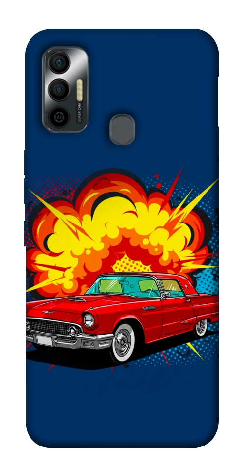 Чохол Retro explosion для TECNO Spark 7