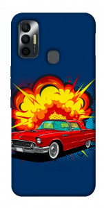Чохол Retro explosion для TECNO Spark 7