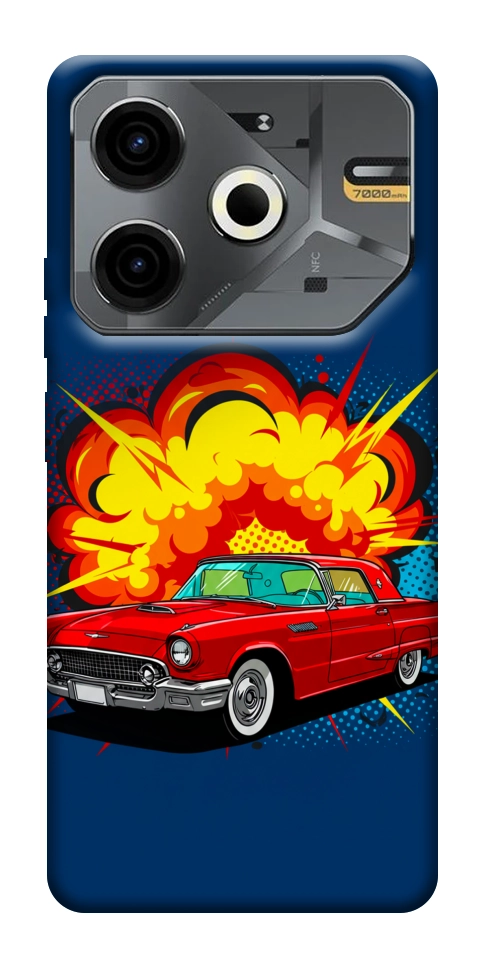 Чохол Retro explosion для TECNO Pova 6 Neo (LI6)