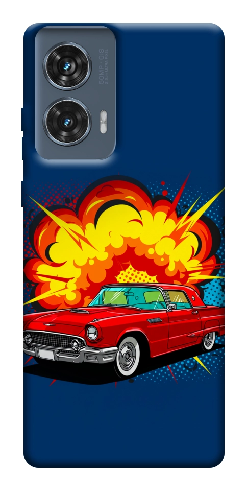Чохол Retro explosion для Motorola Edge 50 Fusion