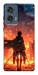 Чохол Attack on titan eren для Motorola Edge 50 Fusion