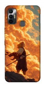 Чохол Demon slayer kyojuro для TECNO Spark 7