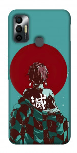 Чохол Demon slayer tanjiro для TECNO Spark 7