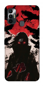 Чохол Itachi black ravens для TECNO Spark 7