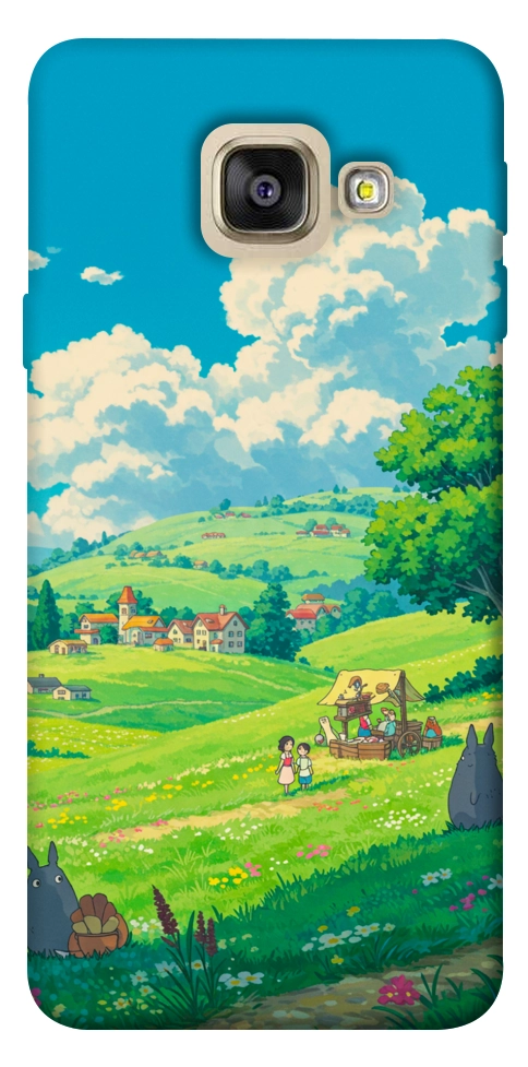 Чехол Miyazaki landscape для Galaxy A5 (2017)