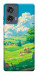 Чохол Miyazaki landscape для Motorola Edge 50 Fusion