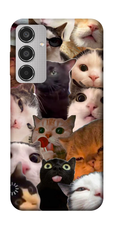 Чехол Сats сollage для Galaxy M35 5G