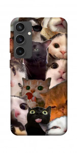 Чехол Сats сollage для Galaxy S24 FE