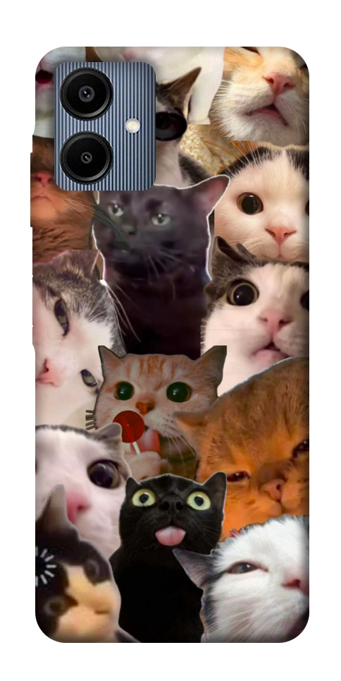 Чехол Сats сollage для Galaxy A06