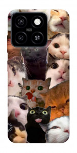 Чохол Сats сollage для ZTE Blade A55 4G