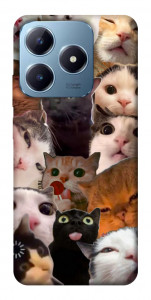 Чохол Сats сollage для Realme C63 4G