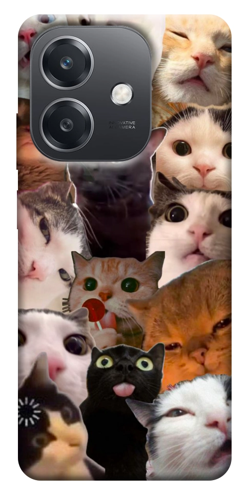 Чохол Сats сollage для Oppo A40m