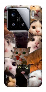 Чехол Сats сollage для Xiaomi 15