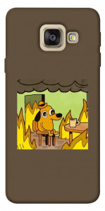 Чехол Dog in the fire для Galaxy A5 (2017)