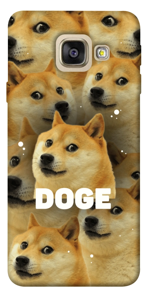 Чехол Doge pattern для Galaxy A5 (2017)
