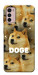Чохол Doge pattern для Motorola Moto G42