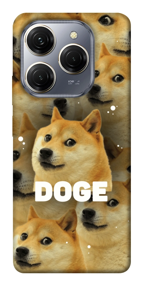 Чохол Doge pattern для TECNO Spark 20 Pro