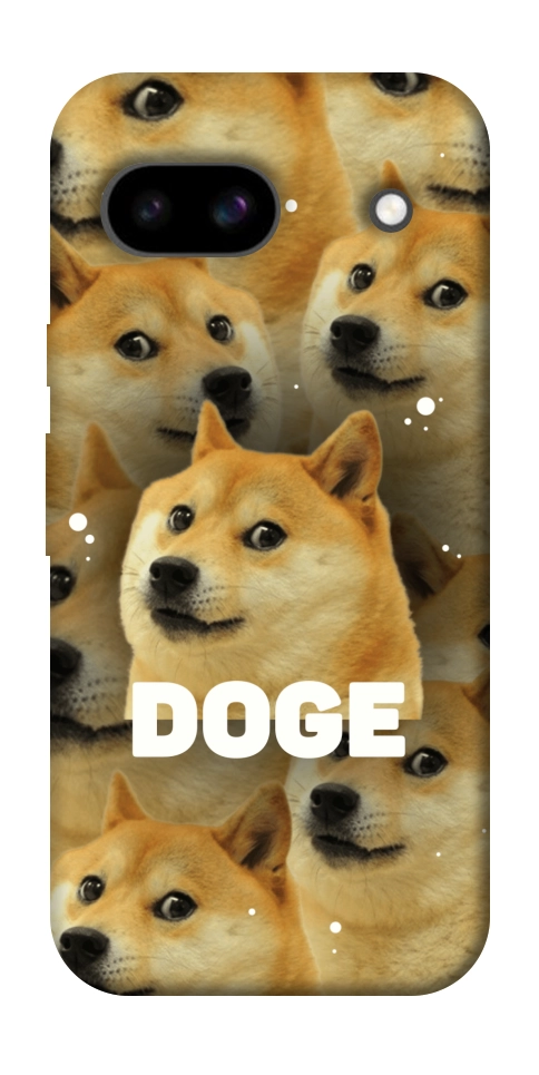 Чохол Doge pattern для Google Pixel 8a