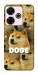 Чехол Doge pattern для Xiaomi Redmi 13 4G