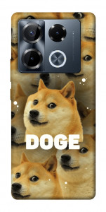 Чохол Doge pattern для Infinix Note 40 Pro 4G
