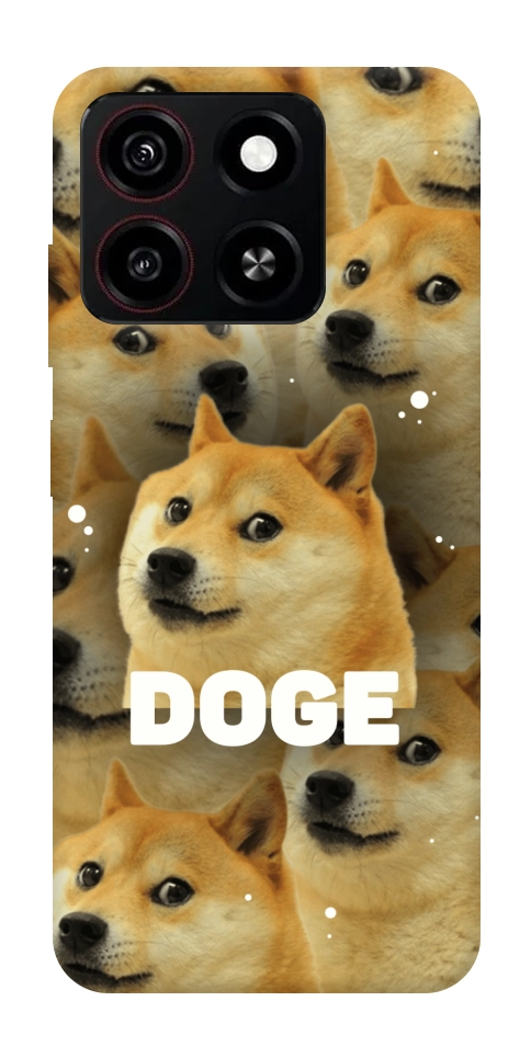 Чехол Doge pattern для ZTE Blade A35 4G