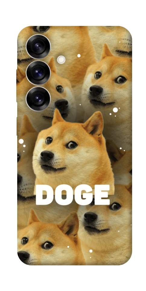 Чехол Doge pattern для Galaxy S25+