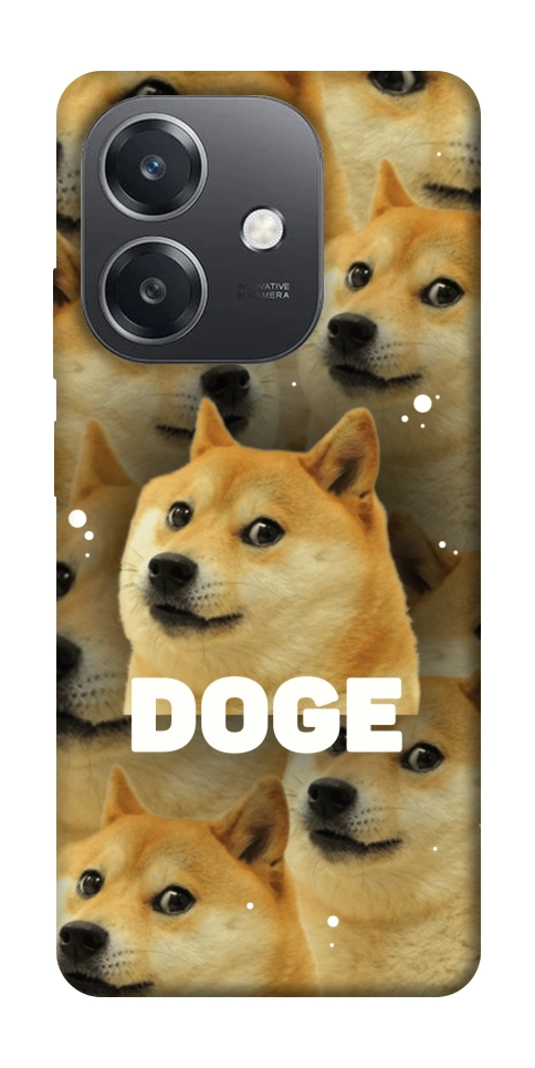 Чохол Doge pattern для Oppo А3х 4G
