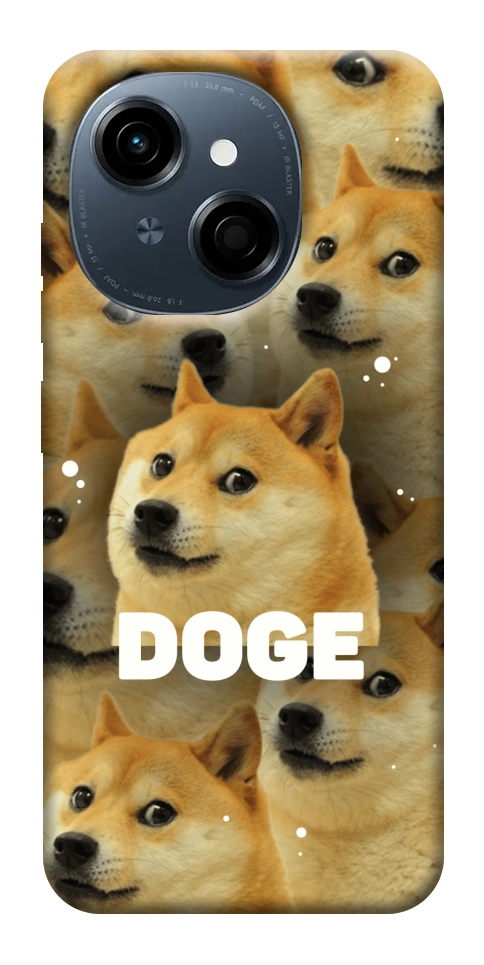 Чохол Doge pattern для TECNO Spark Go 1 (KL4)