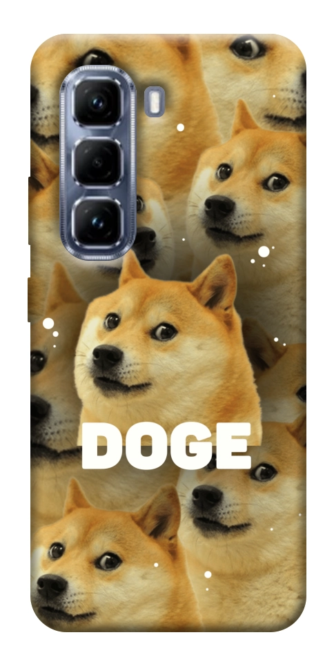Чохол Doge pattern для Infinix Hot 50 Pro