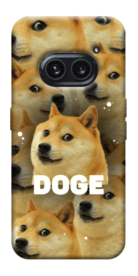 Чехол Doge pattern для Nothing Phone (2a)