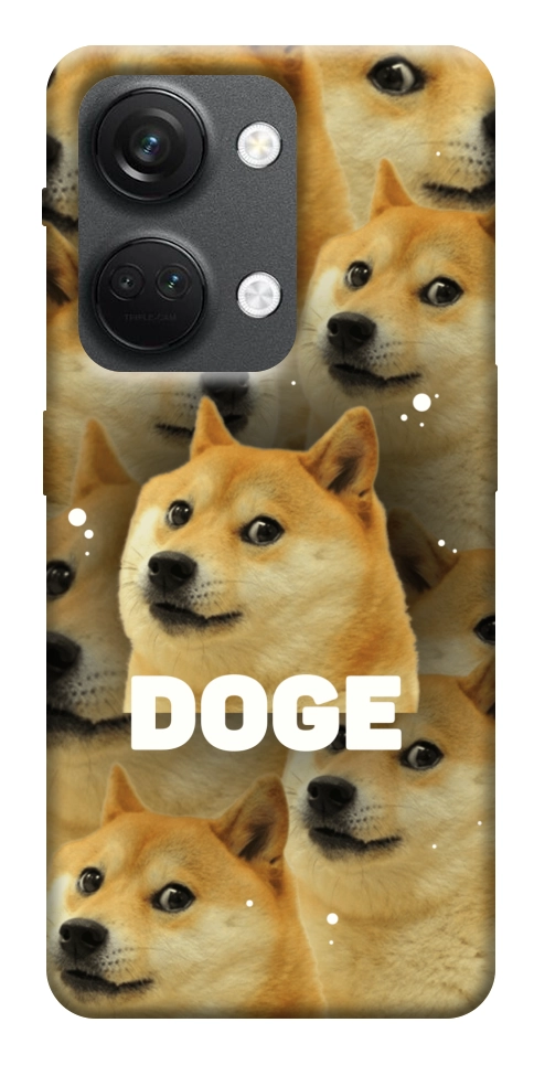 Чохол Doge pattern для OnePlus Nord 3