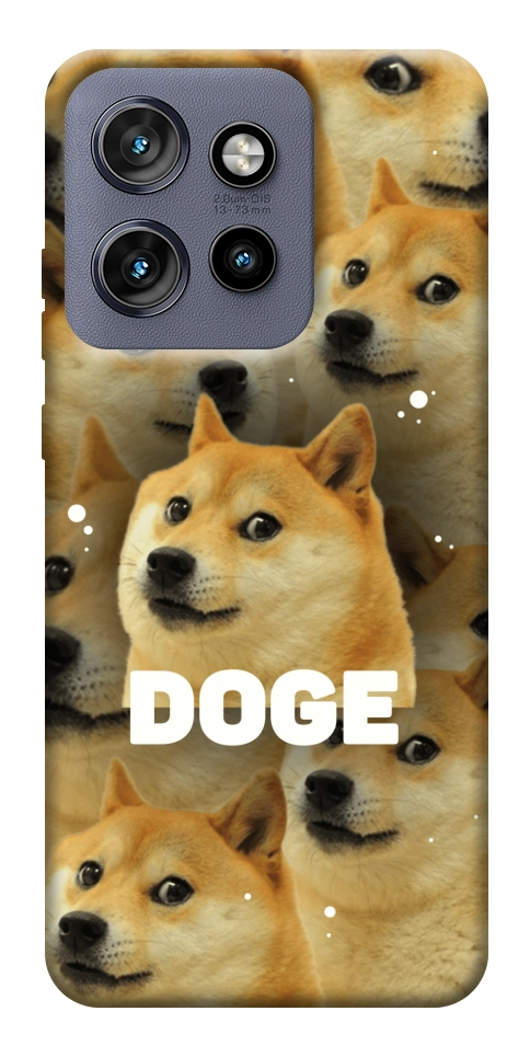 Чохол Doge pattern для Motorola Edge 50 Neo