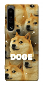Чехол Doge pattern для Sony Xperia 1 IV