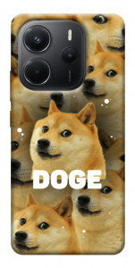 Чехол Doge pattern для Xiaomi Redmi Note 14 4G (Europe version)