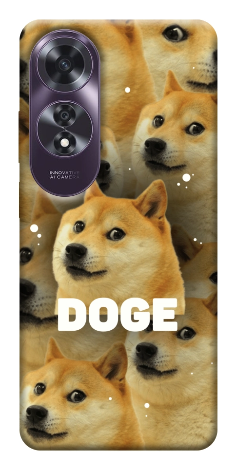 Чохол Doge pattern для Oppo A60 4G
