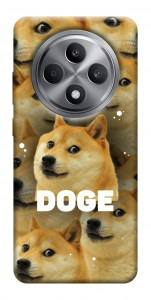 Чохол Doge pattern для Oppo Reno 12 F 4G