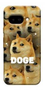 Чехол Doge pattern для Google Pixel 9a