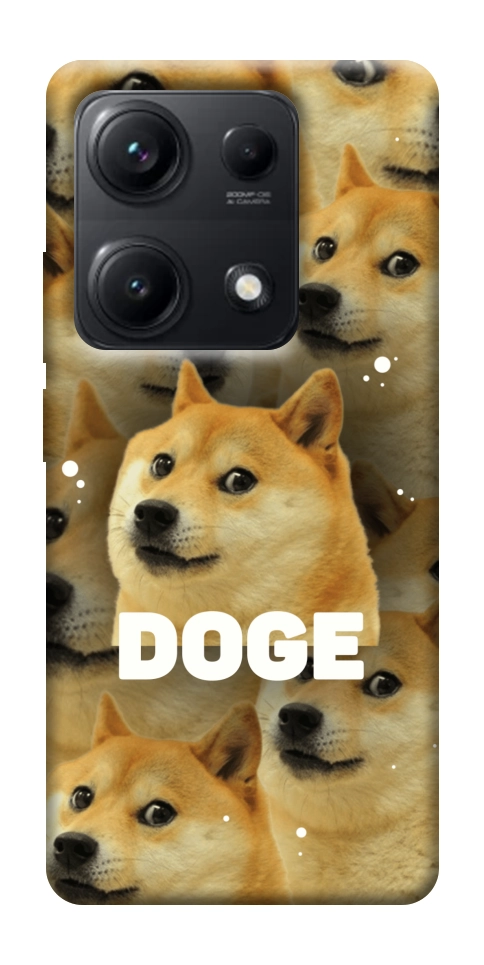 Чехол Doge pattern для Xiaomi Redmi Note 14S