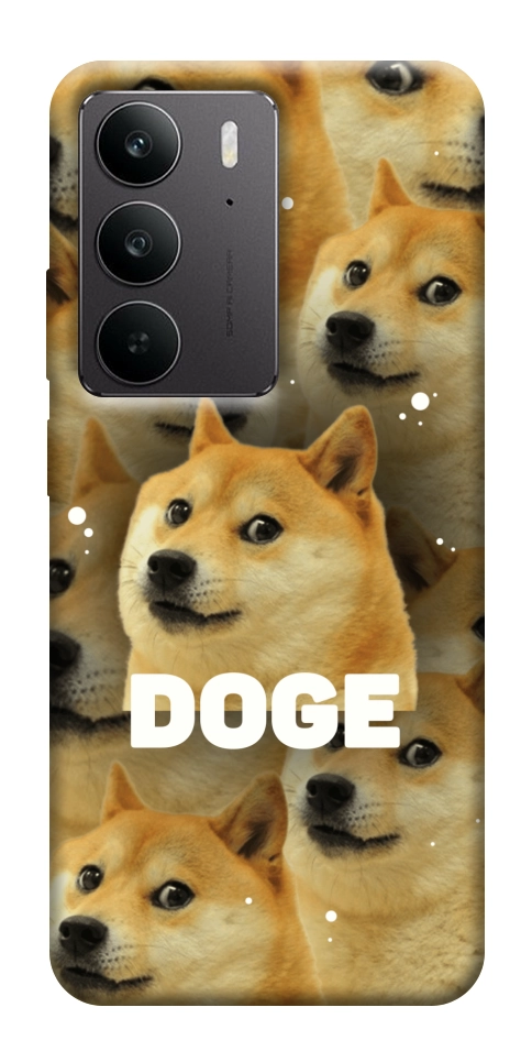 Чехол Doge pattern для Realme C75