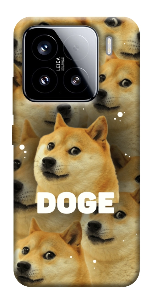 Чохол Doge pattern для Xiaomi 15