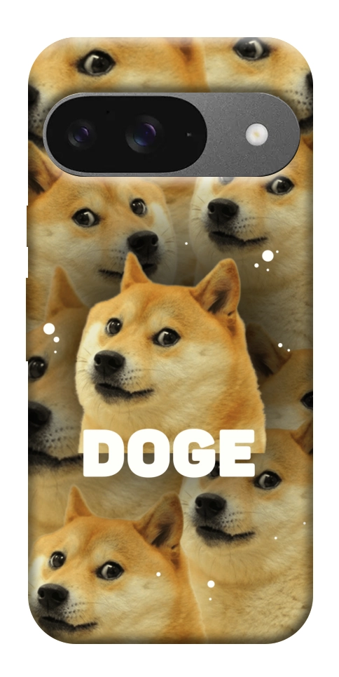 Чехол Doge pattern для Google Pixel 10 Pro